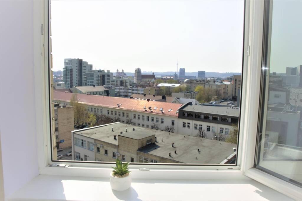 9Th Floor Amazing View Central Studio Apartment VNO Exteriör bild