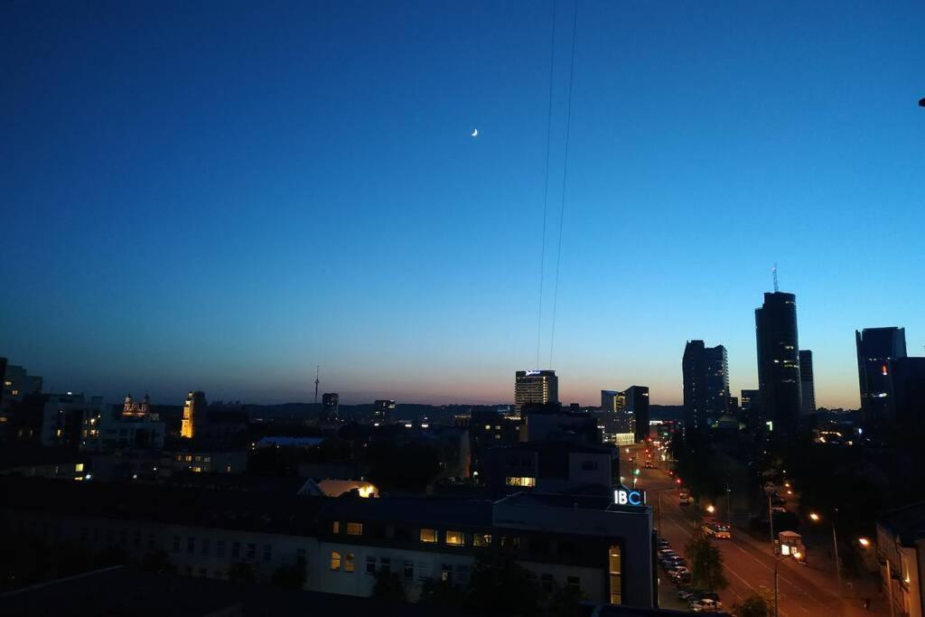 9Th Floor Amazing View Central Studio Apartment VNO Exteriör bild